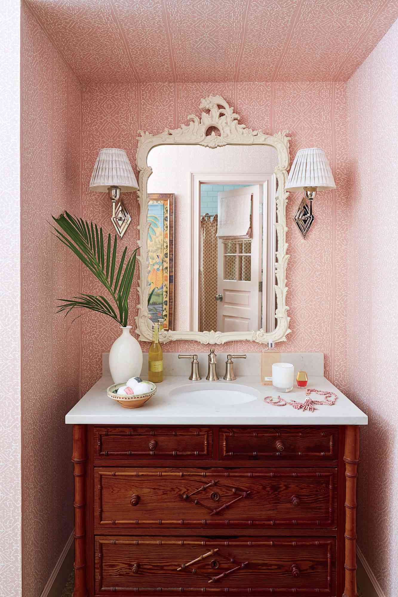 2018 Idea House in Austin, Texas Girl's Vanity Bathroom