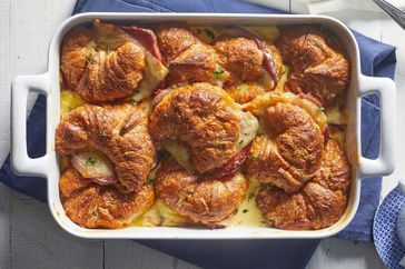 Stuffed Ham-And-Cheese casserole