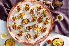 Broiled Oysters With Tasso Breadcrumbs