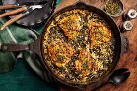 Southern Living One-Pot Chicken Thighs And Potlikker Rice 