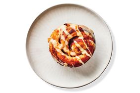 Southern Living Orange Roll Muffins on a plate ready to serve