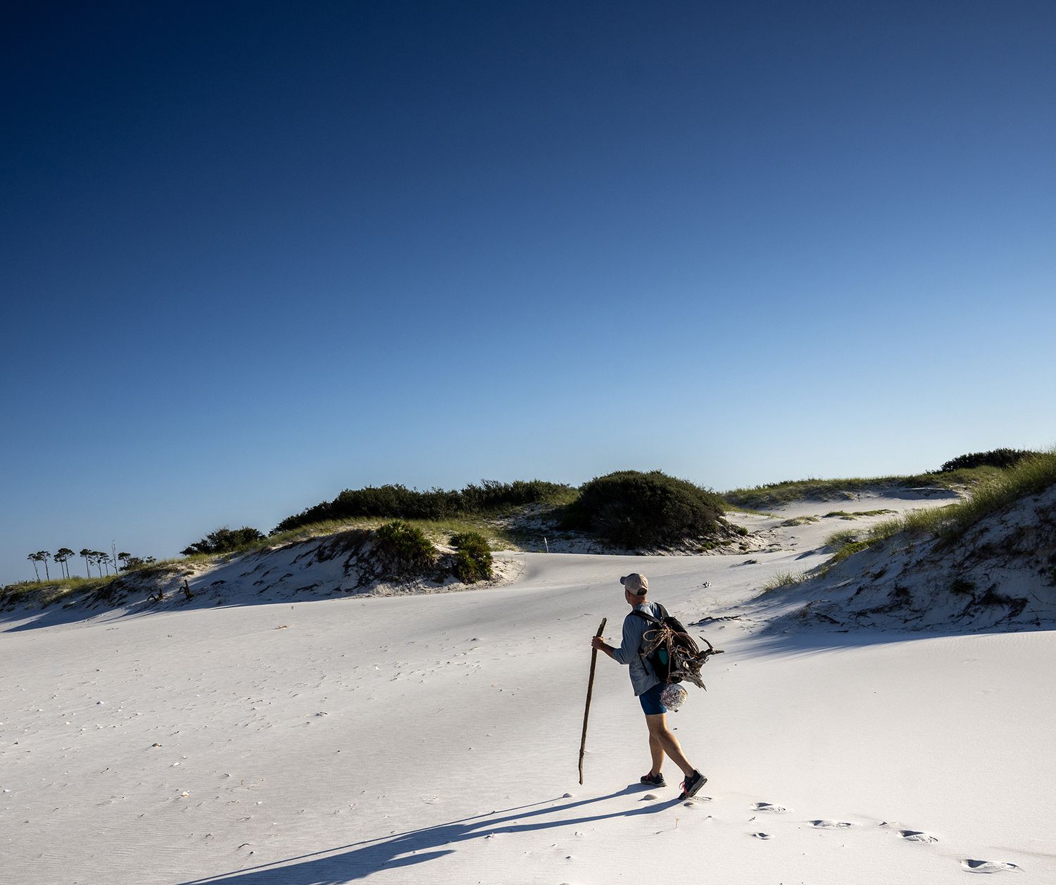 Walking on Horn Island