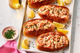 Southern Living Miss Riverâs Louisiana Crawfish Rolls on a platter ready to serve