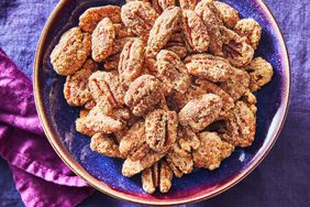 Southern Living Candied Pecans in a bowl to serve