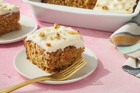 Southern Living Carrot Pineapple Cake sliced and ready to serve 