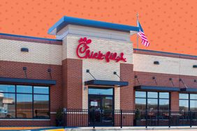 chick-fil-a image with styled southern living background