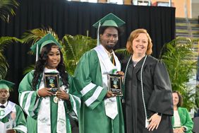 Elijah Hogan valedictorian of Walter L. Cohen High School