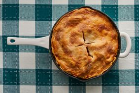 Southern Living Easy Skillet Apple Pie ready to serve