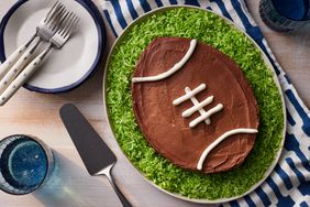 Football Cake - Southern Living