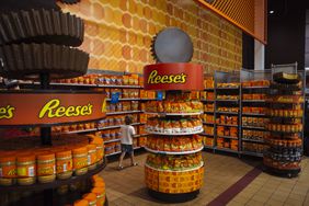 Reese's display at Hershey Chocolate World