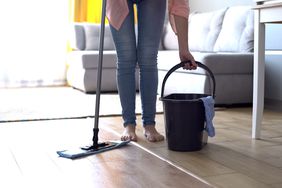 Mopping Vinyl Floors