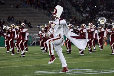 The Alabama A&M Bulldogs band 