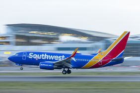 A Southwest Airlines 737 