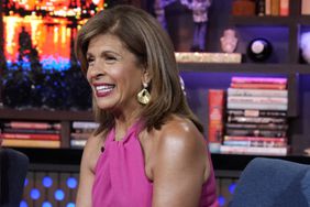 Hoda Kotb on WWHL Set