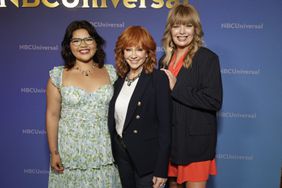 Belissa Escobedo, Reba McEntire, Melissa Peterman; "Happy's Place" 