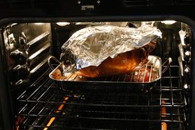 aluminum foil in oven