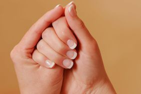 French Manicure Acrylics