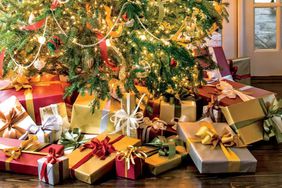 Gifts under tree