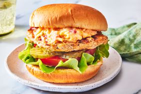 Southern Living Grilled Chicken Sandwich on a plate to serve 