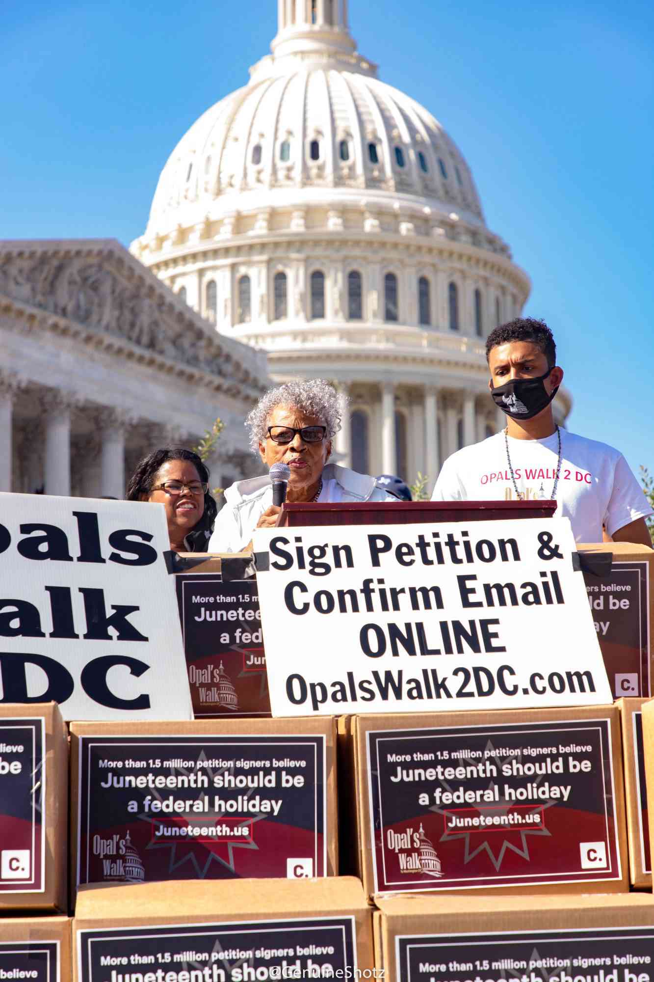 Opal Lee petitioning to make Juneteenth a national holiday