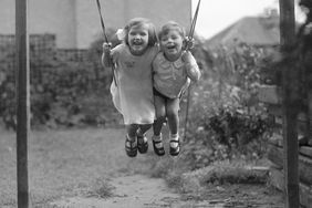 Kids Swinging