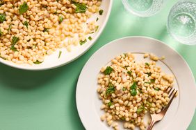 Southern Living Lady Pea Salad on a plate to serve 