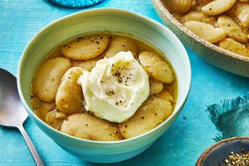 Bowl of Butter Beans with Mayo