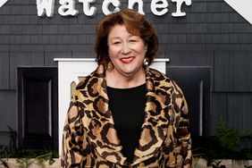 Margo Martindale in animal print jacket 