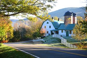 Old Dairy Farm Silos in Bath County Virginia