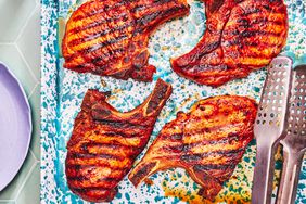 Southern Living Pork Chop Marinade grilled pork chops ready to serve 