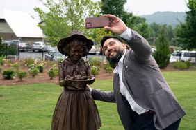 Little Debbie statue