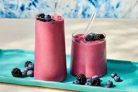 Southern Living Brambleberry Smoothie in glasses to serve 