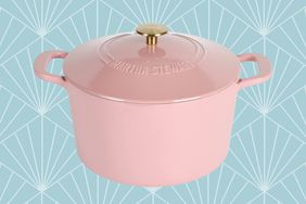 Amazon MARTHA STEWART Gatwick 7 QT Enamel Cast Iron Dutch Oven