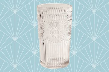 The Pioneer Woman Adeline 16-Ounce Embossed Glass Tumblers