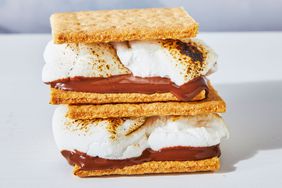 Southern Living S'mores toasted and ready to serve