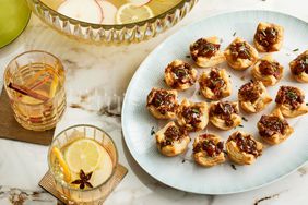 Fig, Pecan, And Brie Bites