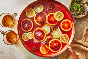 Blood Orange Holiday Punch