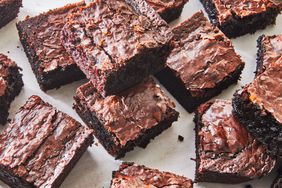 Southern Living Homemade Brownies cut