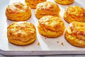 Southern Living Sweet Potato Biscuits after baking ready to serve