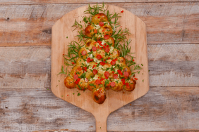 Christmas Tree Pull-Apart Bread Video Still