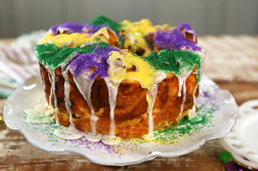 King Cake Monkey Bread